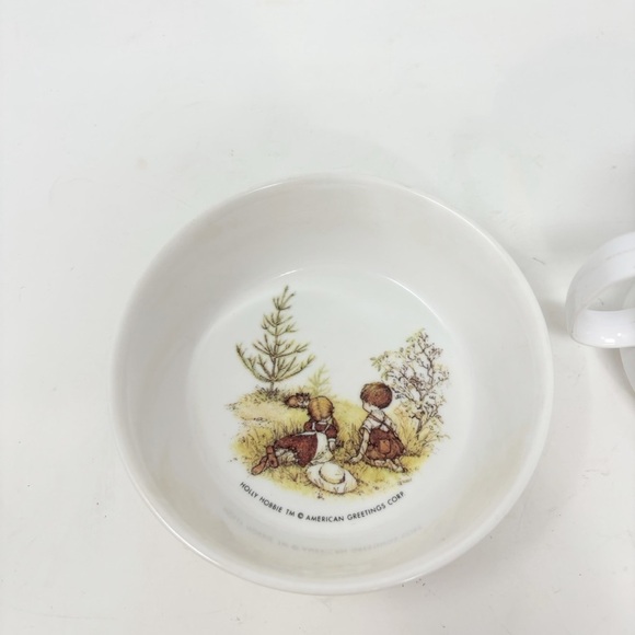 ONEIDA DELUXE 1980s HOLLY HOBBIE Melamine Plastic Child’s Cup & Bowl Set - Picture 2 of 9